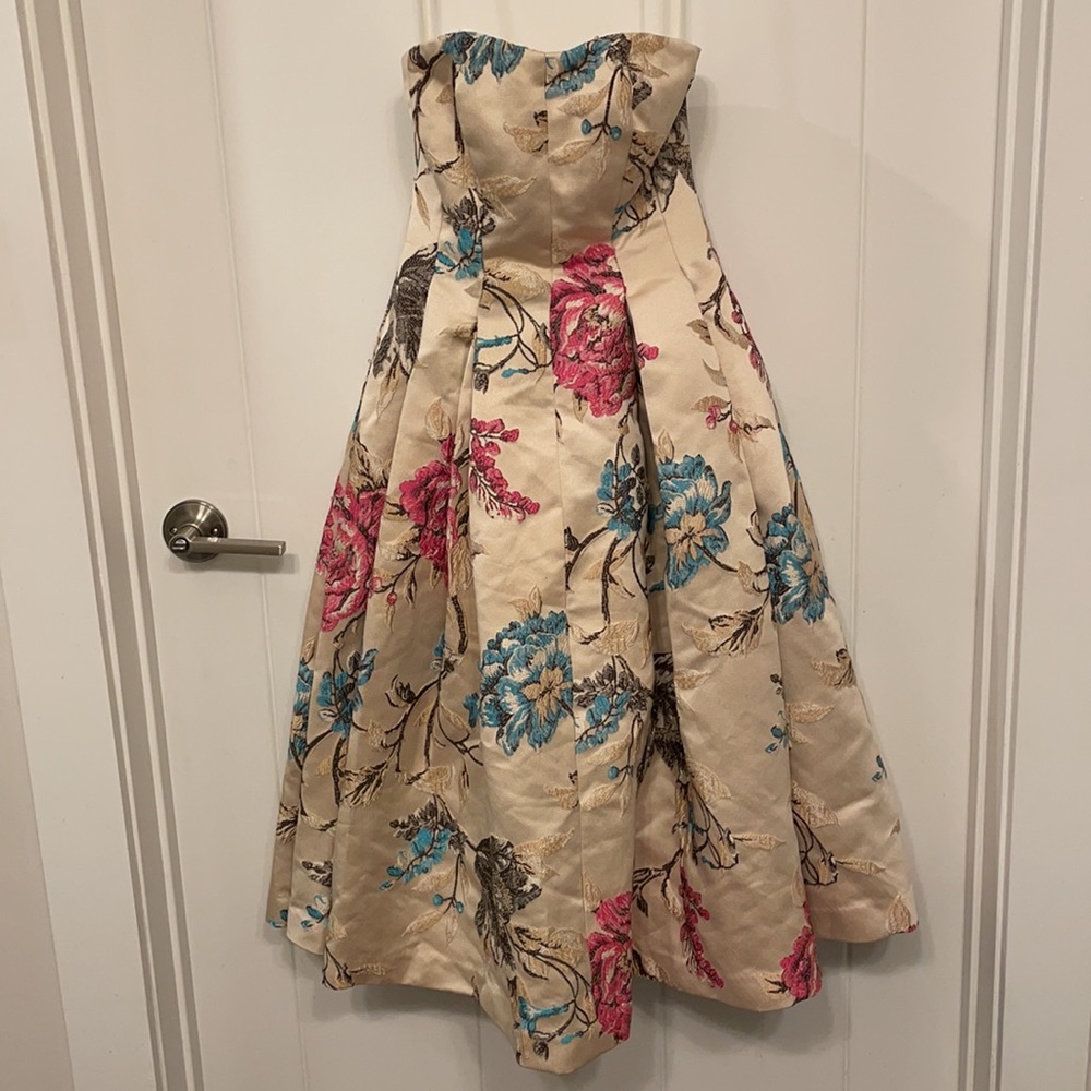 Floral formal dress